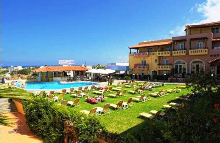 Creta Mar-Gio Aparthotel มาเลีย ภายนอก รูปภาพ